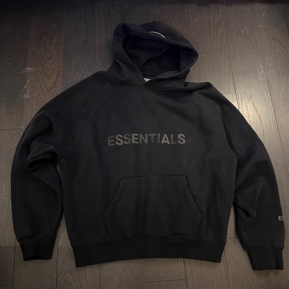 Essentials Fear Of God hoodie sweater navy Size small - Picture 1 of 9